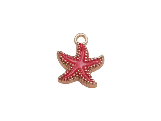 Étoile de mer rouge