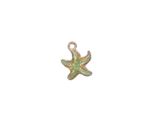 Étoile de mer verte
