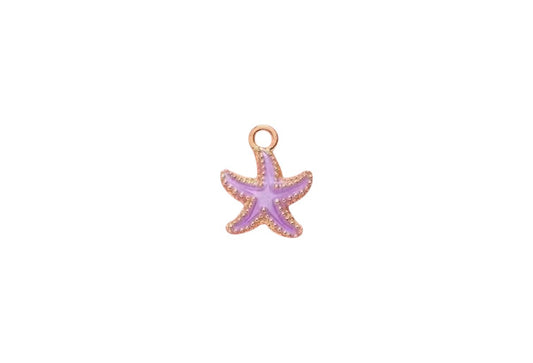 Étoile de mer mauve